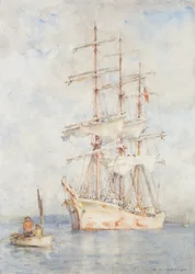 Het witte schip, 1915